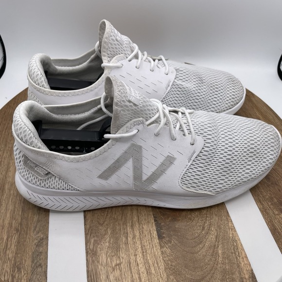 New Balance FuelCore Coast V3 Running Shoes Womens Size 10 White Gray - Picture 3 of 6